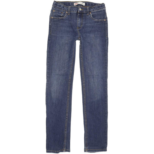 Levi's 512 Kids Blue Tapered Slim Stretch Jeans W26 L29