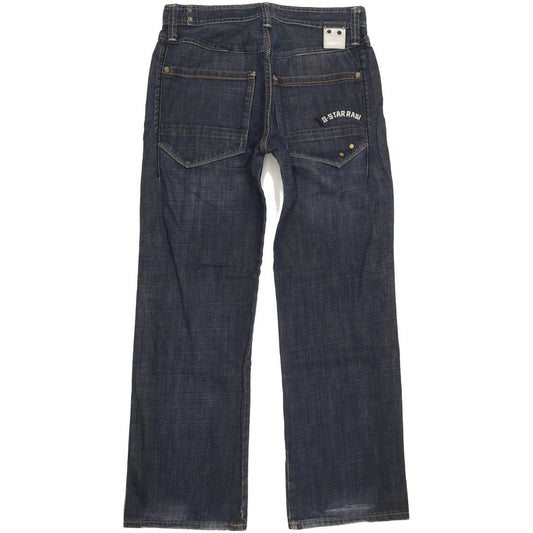 G-Star Locker Men Blue Straight Regular Jeans W33 L31