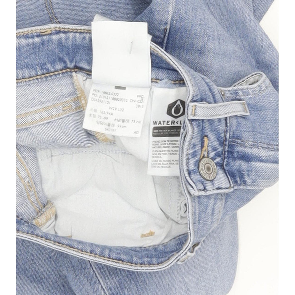 Levi's 721 Women Blue Skinny Slim Stretch Jeans W29 L31