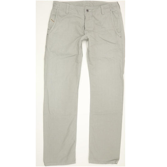 Diesel Revic Men Grey Straight Regular Jeans W32 L32