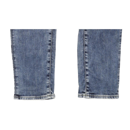 G-Star Lynn Mid Women Blue Skinny Slim Stretch Jeans W28 L32