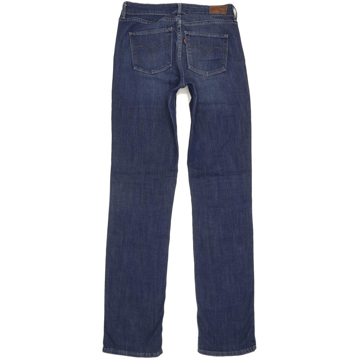Levi's Demi Curve Women Blue Straight Slim Stretch Jeans W28 L34
