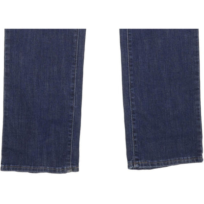 Levi's Demi Curve Women Blue Straight Slim Stretch Jeans W28 L34