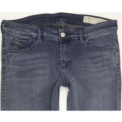 Diesel Slandy 084UD Women Blue Skinny Slim Stretch Jeans W32 L31