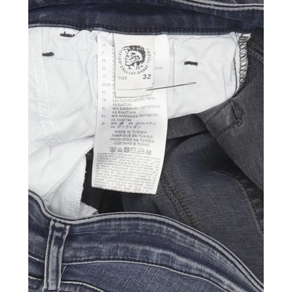 Diesel Slandy 084UD Women Blue Skinny Slim Stretch Jeans W32 L31