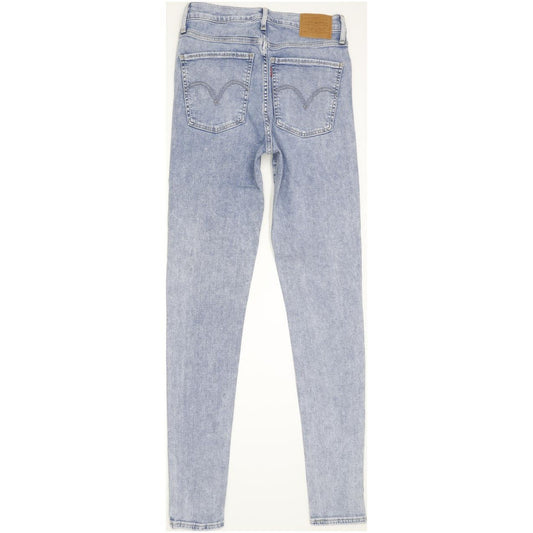Levi's Mile Blue Skinny Slim Stretch Jeans High Waisted W29 L32