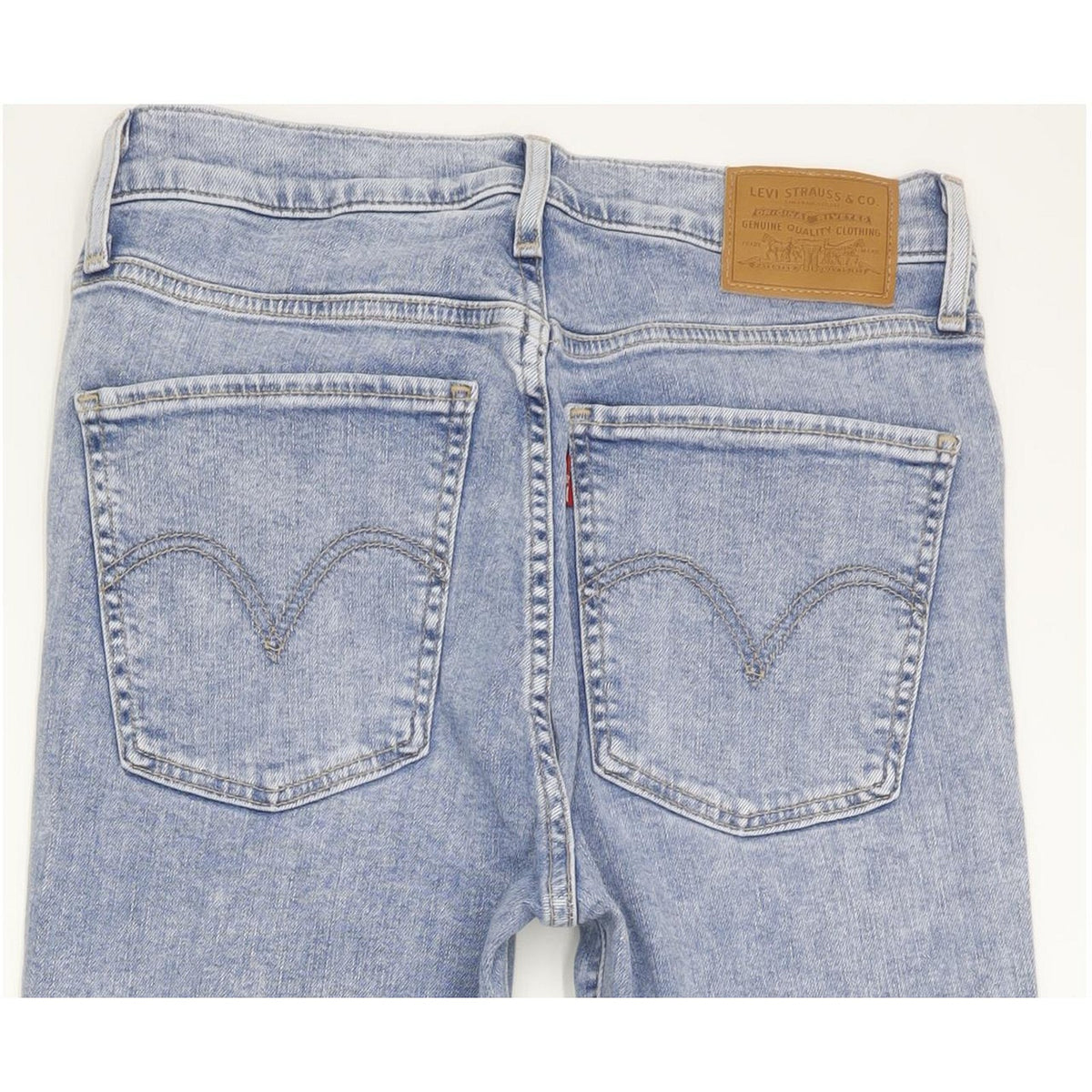 Levi's Mile Blue Skinny Slim Stretch Jeans High Waisted W29 L32