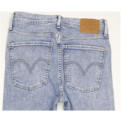 Levi's Mile Blue Skinny Slim Stretch Jeans High Waisted W29 L32