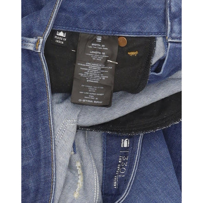 G-Star 3301 Low Women Blue Skinny Slim Stretch Jeans W26 L30