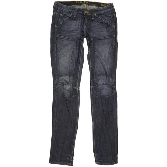 G-Star Elwood Heritage Women Blue Straight Slim Jeans W28 L33