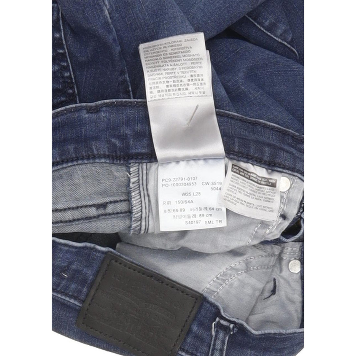 Levi's Mile Women Blue Skinny Slim Stretch Jeans W25 L28