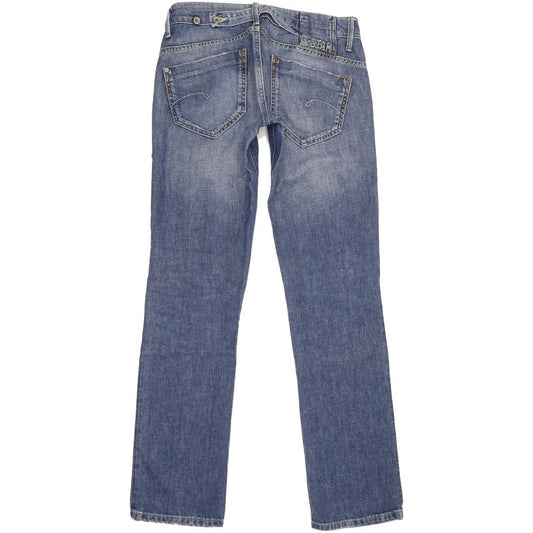 G-Star Midge Women Blue Straight Slim Jeans W27 L32
