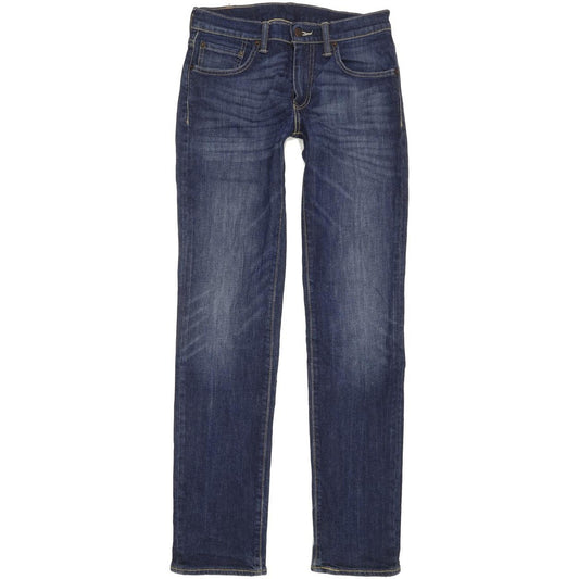 Levi's 511 Men Blue Straight Slim Stretch Jeans W29 L32