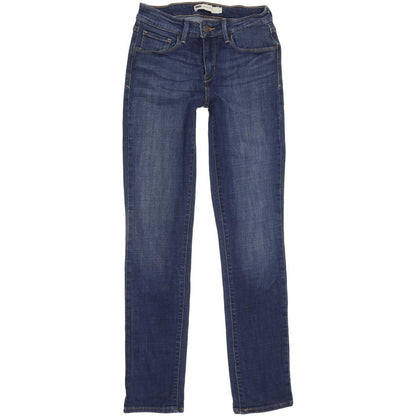 Levi's Women Blue Skinny Slim Stretch Jeans W28 L31