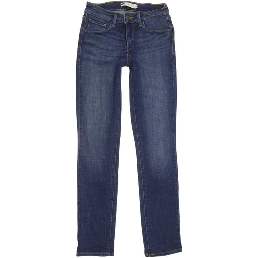 Levi's Women Blue Skinny Slim Stretch Jeans W28 L31