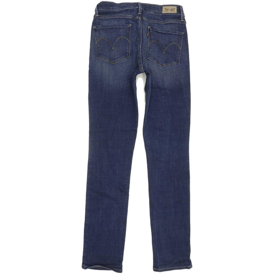 Levi's Women Blue Skinny Slim Stretch Jeans W28 L31