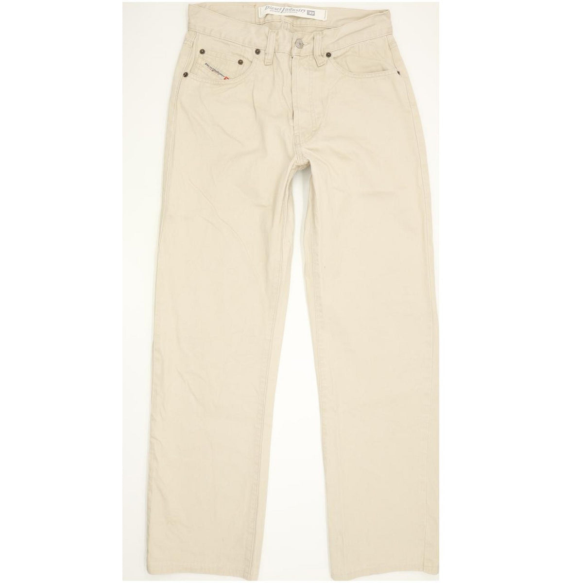 Diesel Cheyenne Men Beige Straight Regular Jeans W30 L31