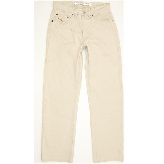 Diesel Cheyenne Men Beige Straight Regular Jeans W30 L31