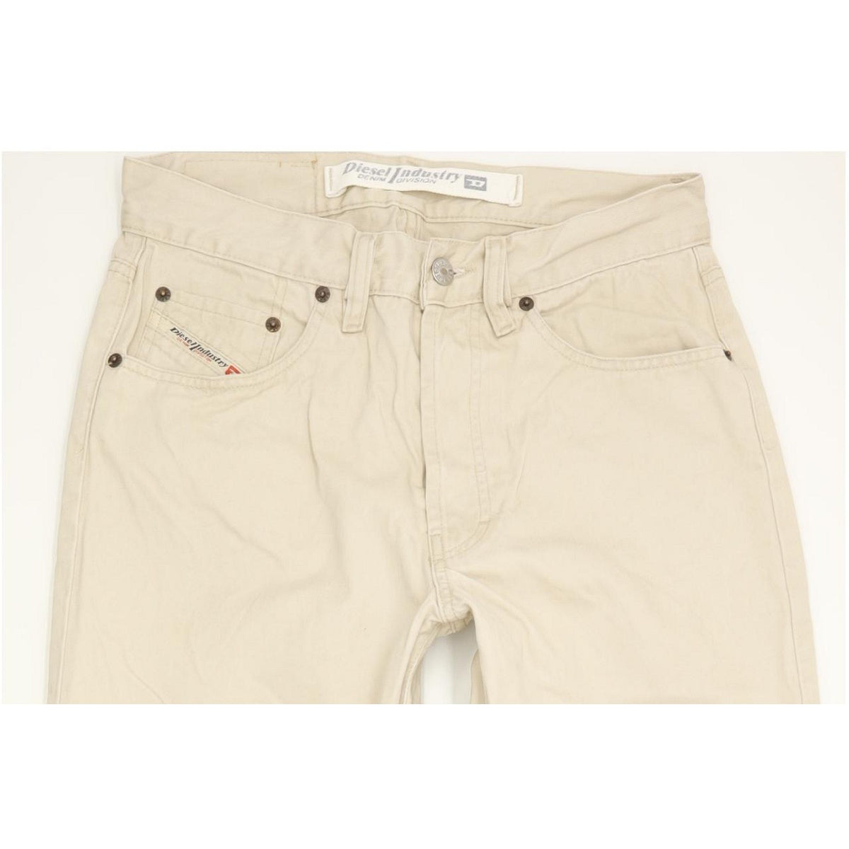 Diesel Cheyenne Men Beige Straight Regular Jeans W30 L31