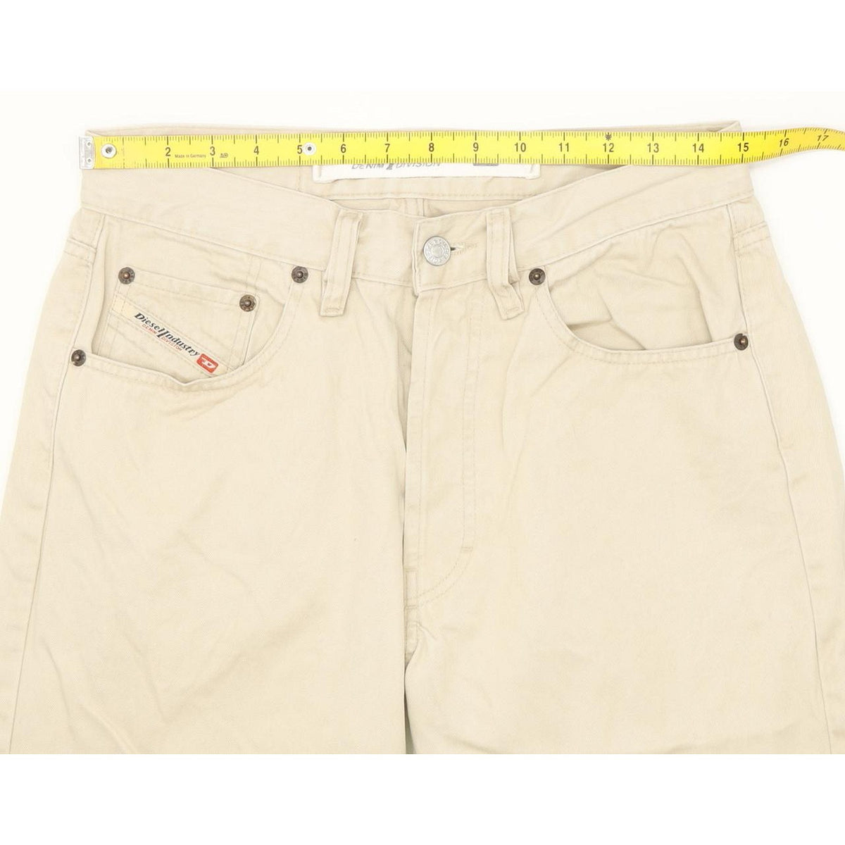 Diesel Cheyenne Men Beige Straight Regular Jeans W30 L31