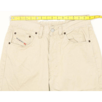 Diesel Cheyenne Men Beige Straight Regular Jeans W30 L31