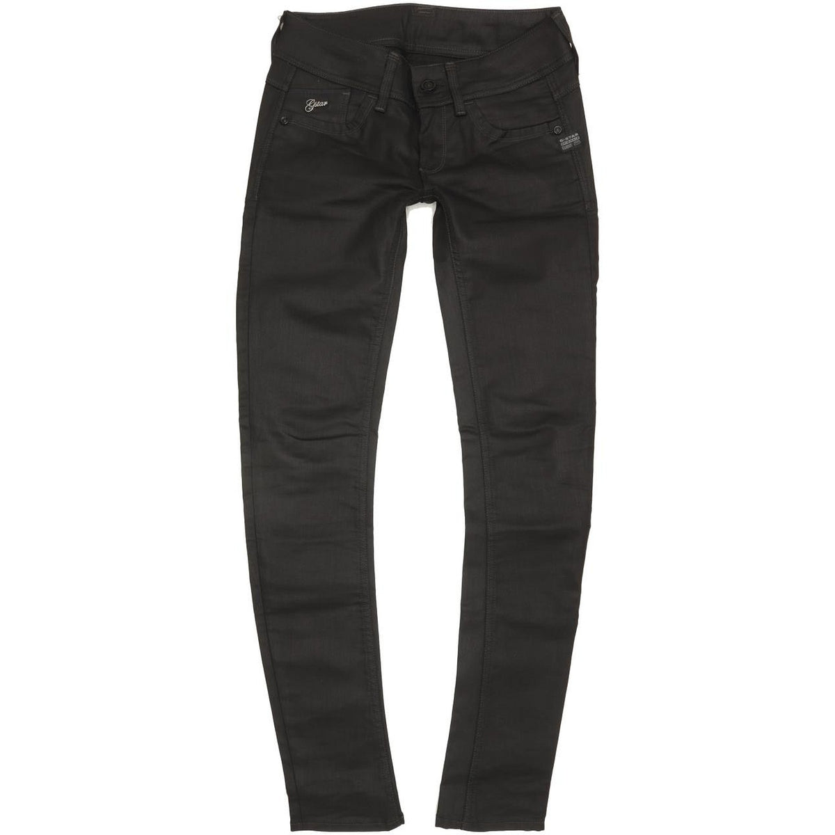 G-Star Lynn Women Black Skinny Slim Stretch Jeans W26 L32