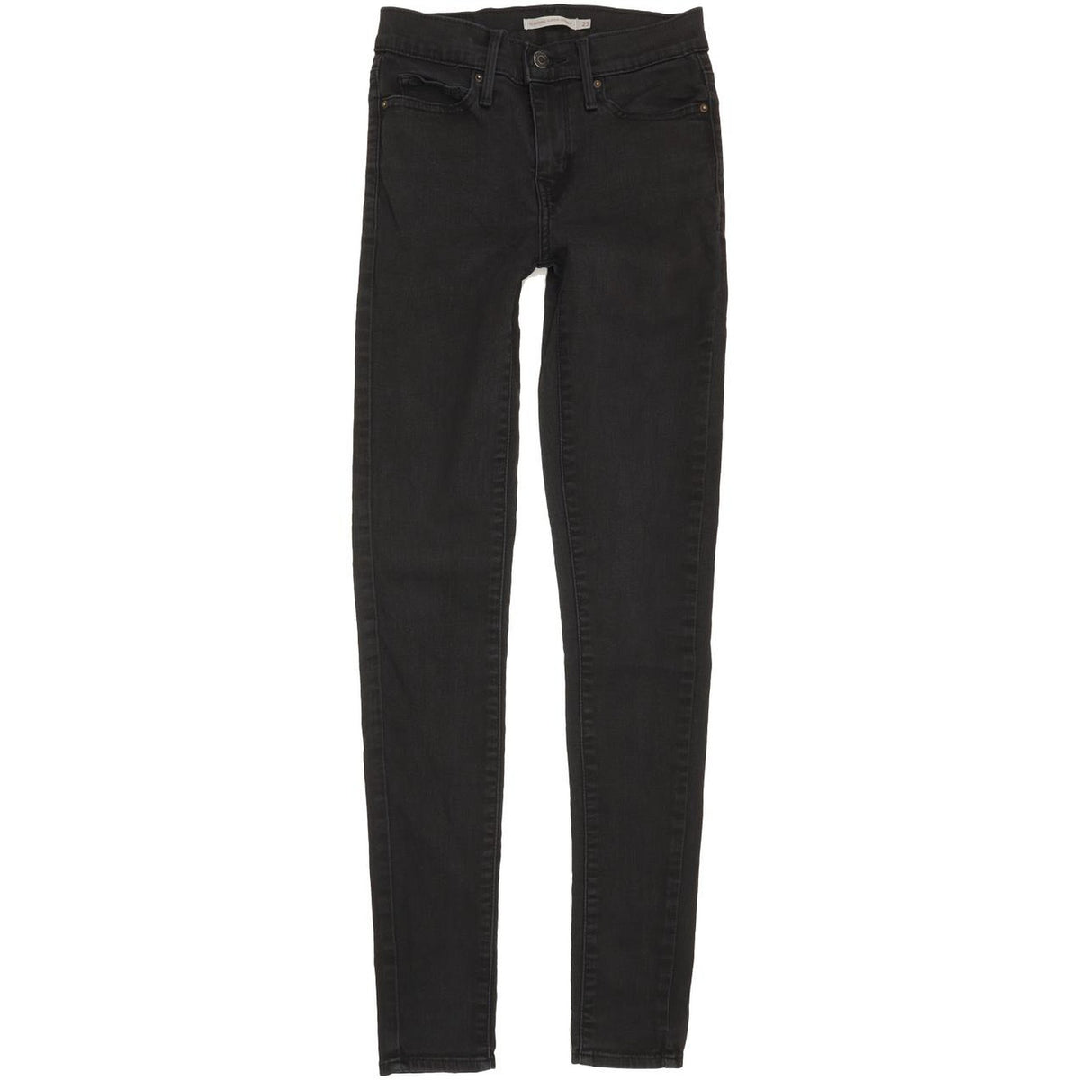 Levi's Slimming Women Black Skinny Slim Stretch Jeans W25 L31