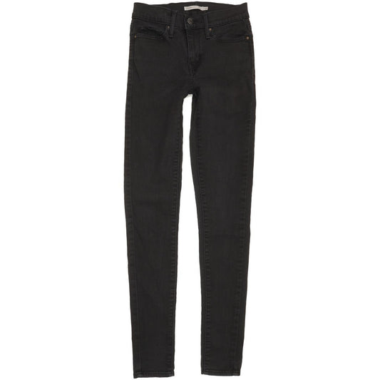 Levi's Slimming Women Black Skinny Slim Stretch Jeans W25 L31