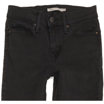 Levi's Slimming Women Black Skinny Slim Stretch Jeans W25 L31