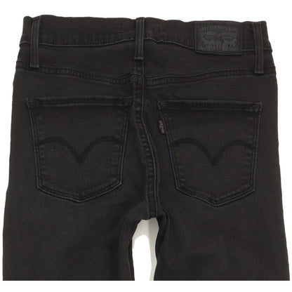 Levi's Slimming Women Black Skinny Slim Stretch Jeans W25 L31
