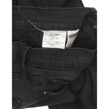 Levi's Slimming Women Black Skinny Slim Stretch Jeans W25 L31