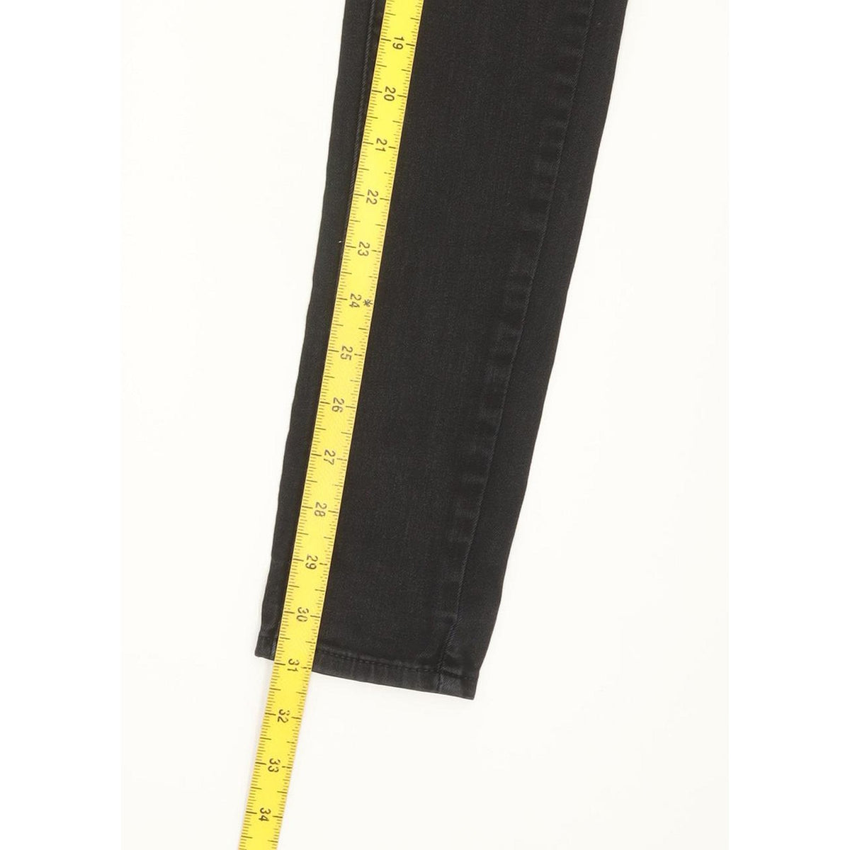 Levi's Slimming Women Black Skinny Slim Stretch Jeans W25 L31