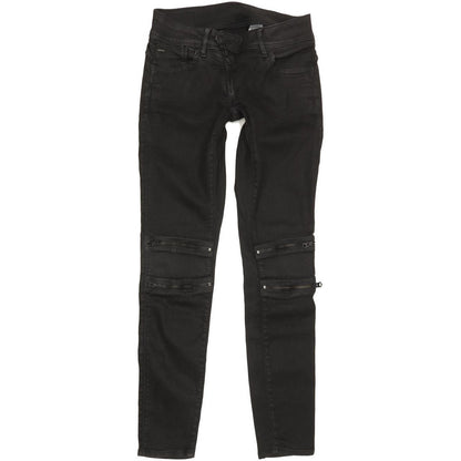 G-Star Lynn Custom Women Black Skinny Slim Stretch Jeans W29 L32