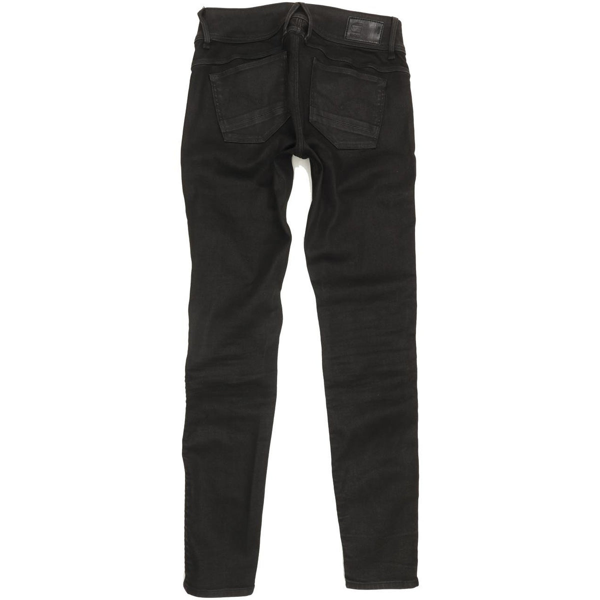 G-Star Lynn Custom Women Black Skinny Slim Stretch Jeans W29 L32
