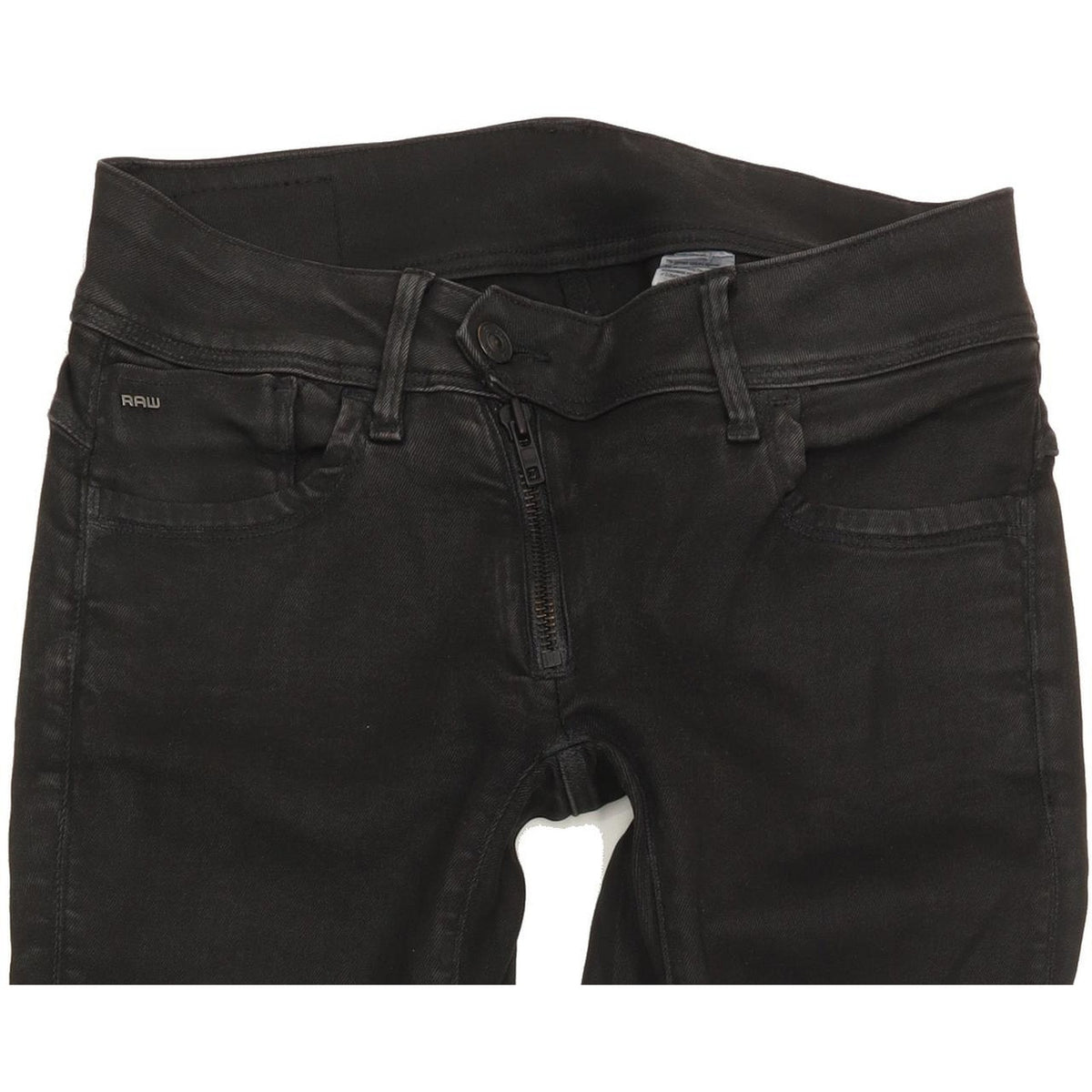 G-Star Lynn Custom Women Black Skinny Slim Stretch Jeans W29 L32