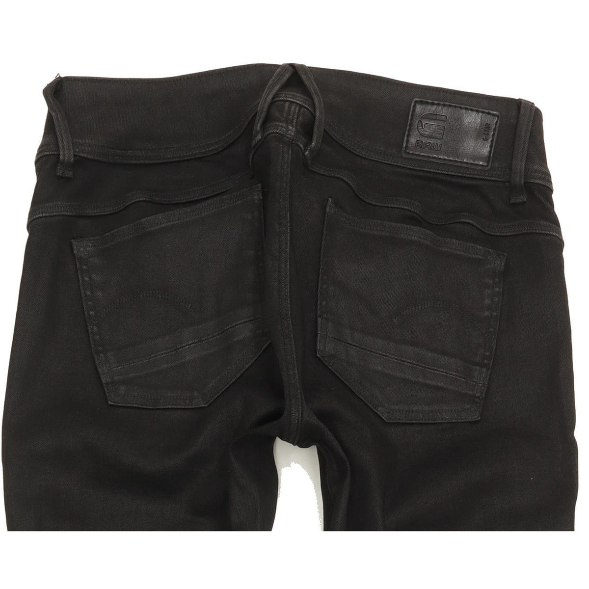 G-Star Lynn Custom Women Black Skinny Slim Stretch Jeans W29 L32