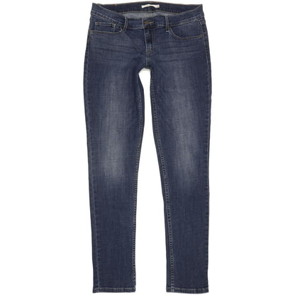 Levi's 524 Women Blue Skinny Slim Stretch Jeans W30 L32