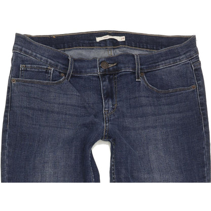Levi's 524 Women Blue Skinny Slim Stretch Jeans W30 L32