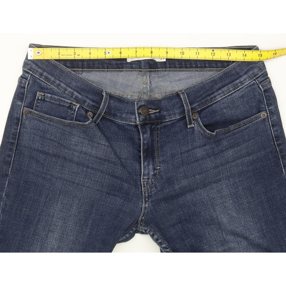 Levi's 524 Women Blue Skinny Slim Stretch Jeans W30 L32