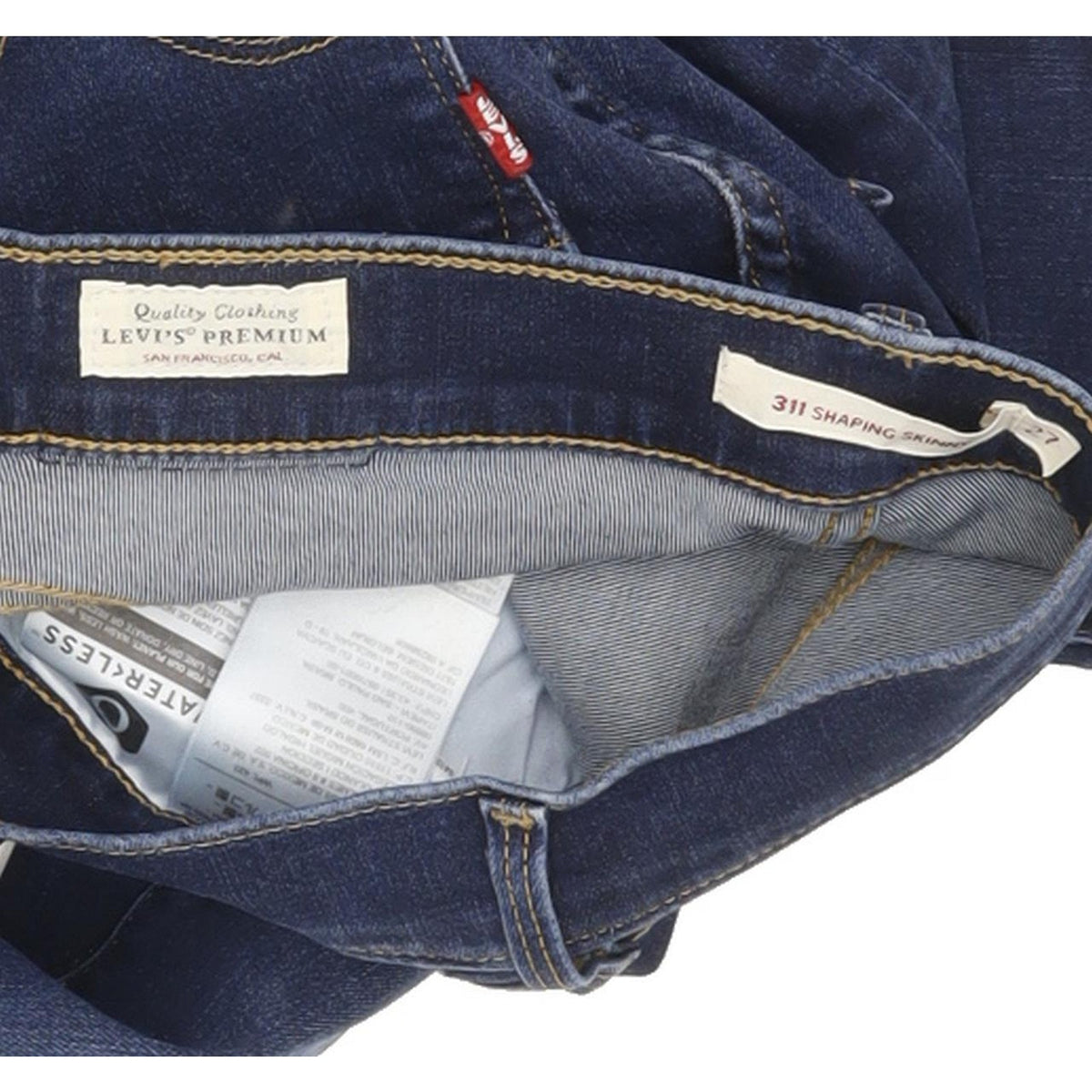 Levi's 311 Shaping Women Blue Skinny Slim Stretch Jeans W27 L30