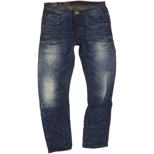 G-Star Re Arc 3D Women Blue Tapered Loose Jeans W27 L32