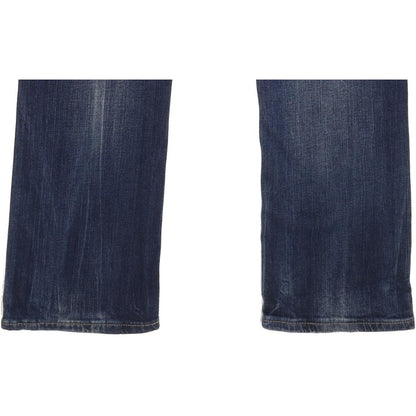 G-Star Attacc Women Blue Straight Slim Stretch Jeans W28 L34