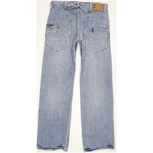 G-Star 3301 Men Blue Straight Regular Jeans W29 L31