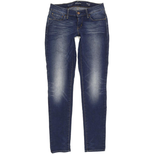 Levi's Demi Curve Women Blue Skinny Slim Stretch Jeans W25 L30