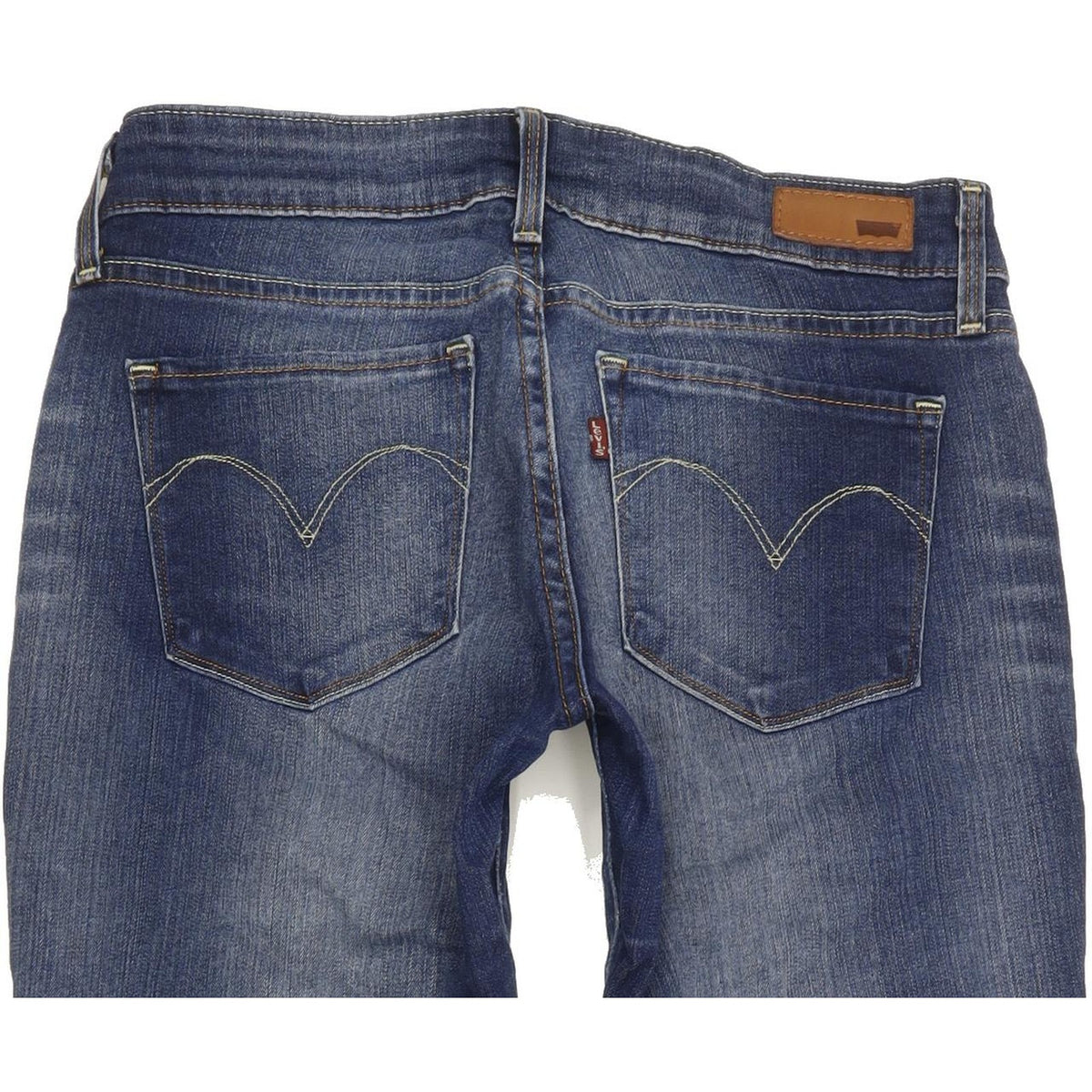 Levi's Demi Curve Women Blue Skinny Slim Stretch Jeans W25 L30