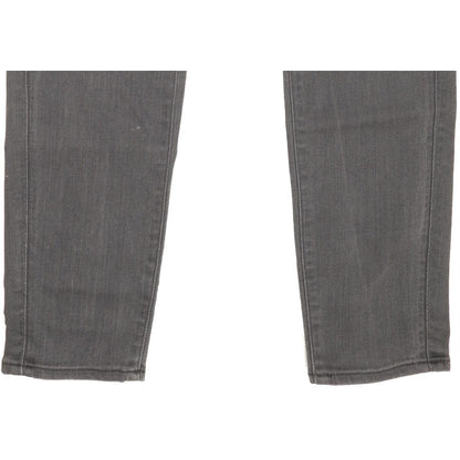G-Star Lynn Zip Women Grey Skinny Slim Stretch Jeans W28 L32