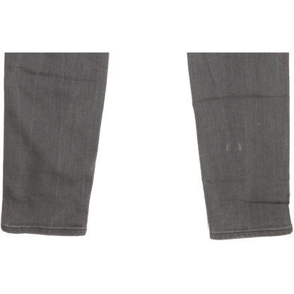 G-Star Lynn Zip Women Grey Skinny Slim Stretch Jeans W28 L32
