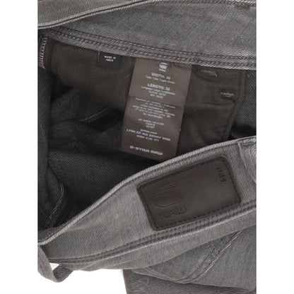 G-Star Lynn Zip Women Grey Skinny Slim Stretch Jeans W28 L32