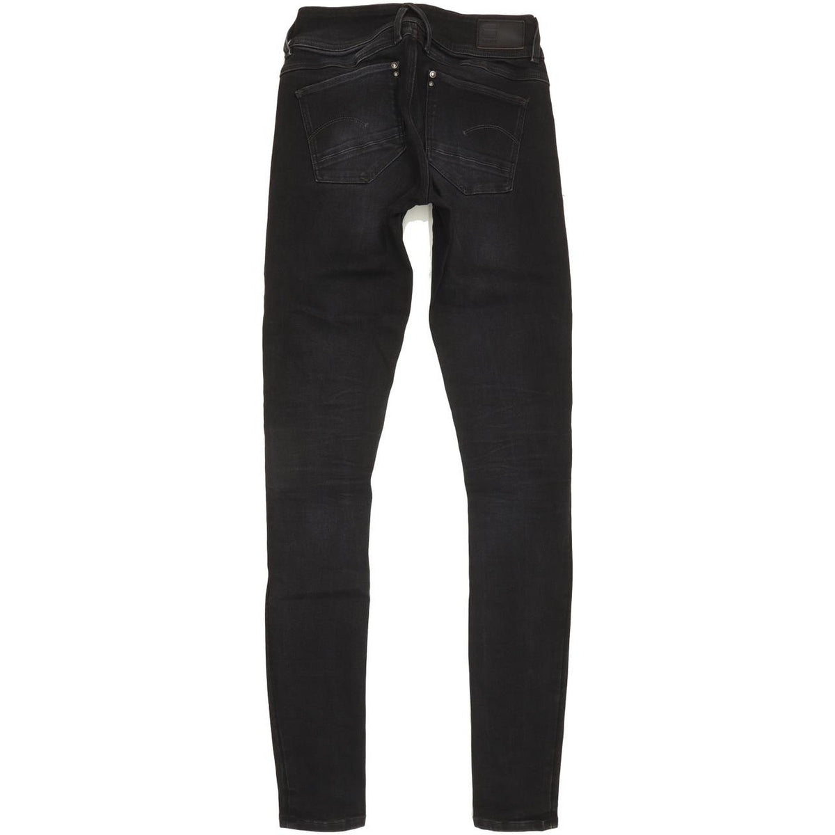 G-Star Lynn Mid Women Black Skinny Slim Jeans W27 L33