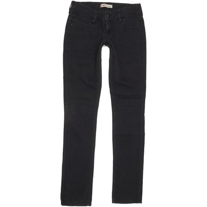 Levi's 473 Women Black Skinny Slim Stretch Jeans W30 L34